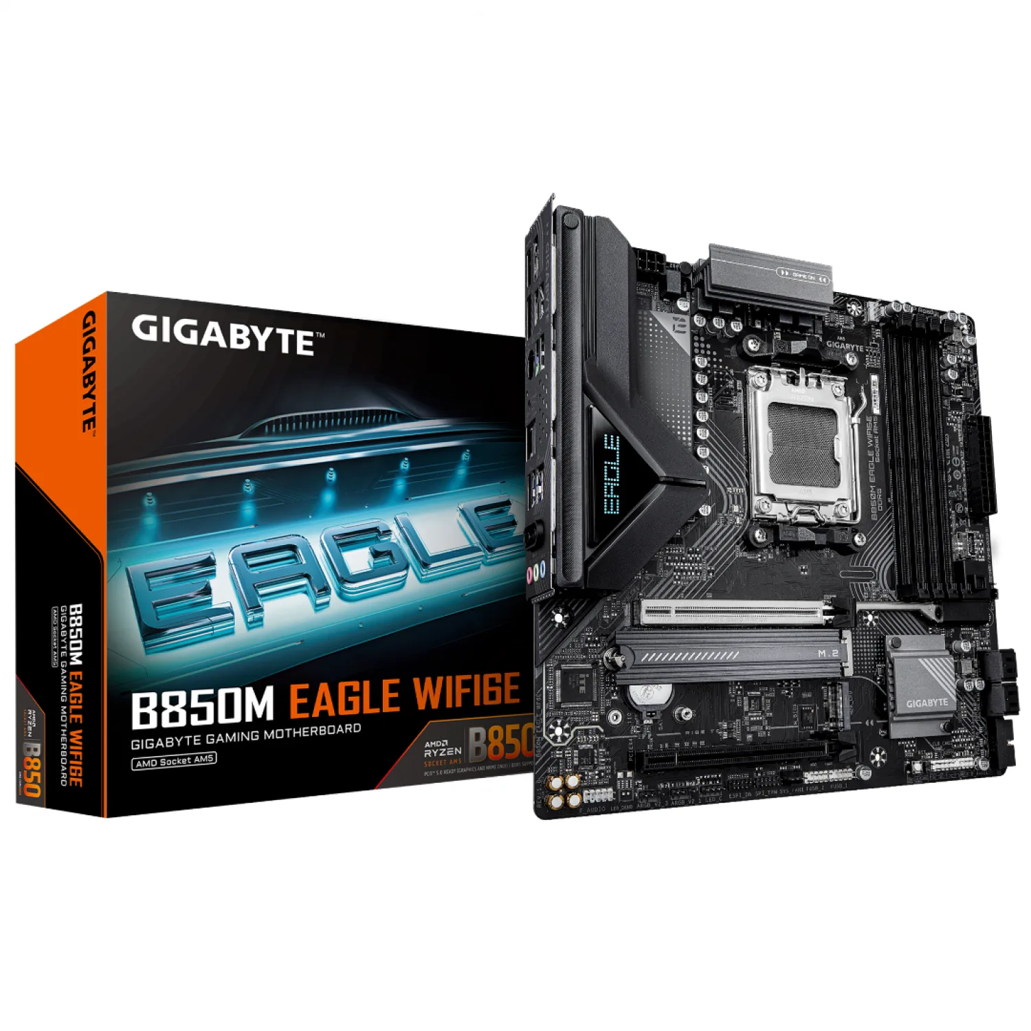Mother Gigabyte (am5) B850M Eagle Wf6e