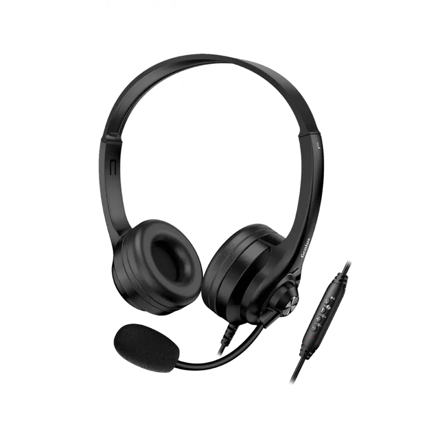 Auricular + Mic Auricular Genius HS-235U USB A+c Black