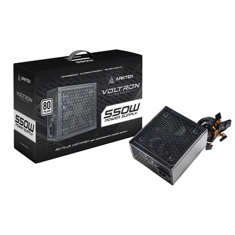 FUENTE 550W ARKTEK 80+ WHITE