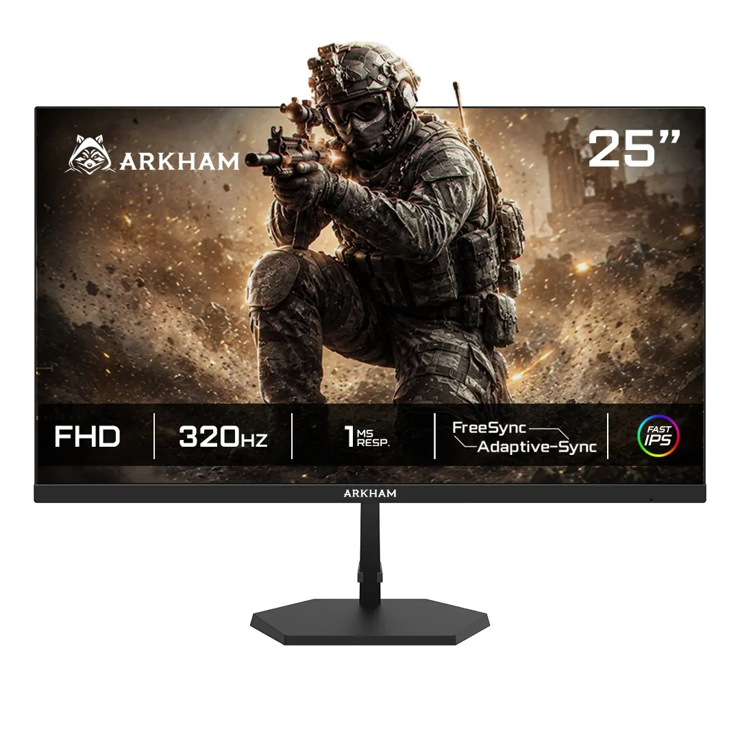 MONITOR 25" ARKHAM 320HZ FAST IPS FHD 1MS HDMI/DP