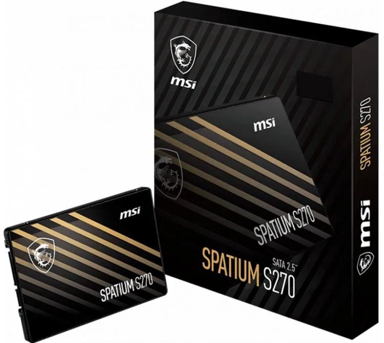 DISCO SSD 240GB MSI SPATIUM S270 500MBS SATA