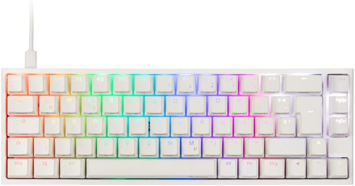 Teclado Ducky One 2 Sf RGB White Speed Abs 65 Mecanico