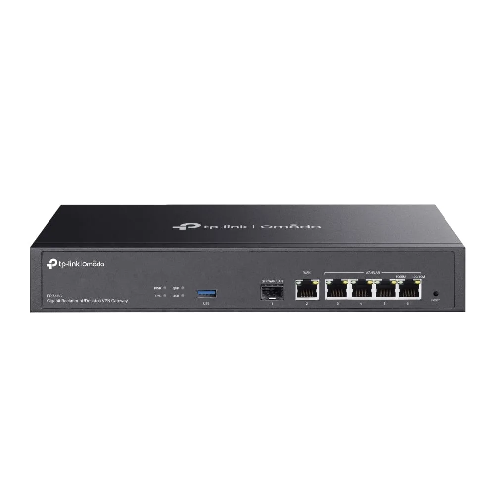 Er7406 Router Vpn Omada Multi-wan + 1 Sfp Tp-link