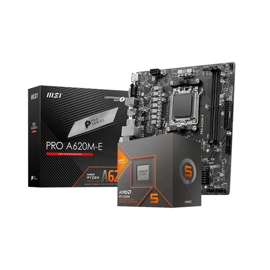 Combo Ecovision AMD Ryzen 5 8500g + Mother + 8GB