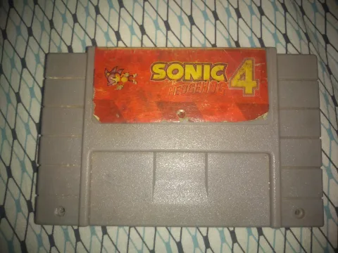 OUTLET Juego Snes Sonic The Hedgehog 4